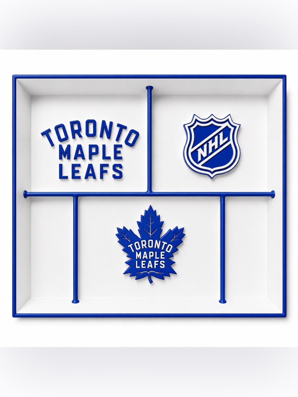 Toronto Maple Leafs NHL Pocket Dump Tray - For Keys, Wallet, Money, Etc